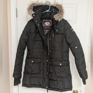 Black Pajar winter parka